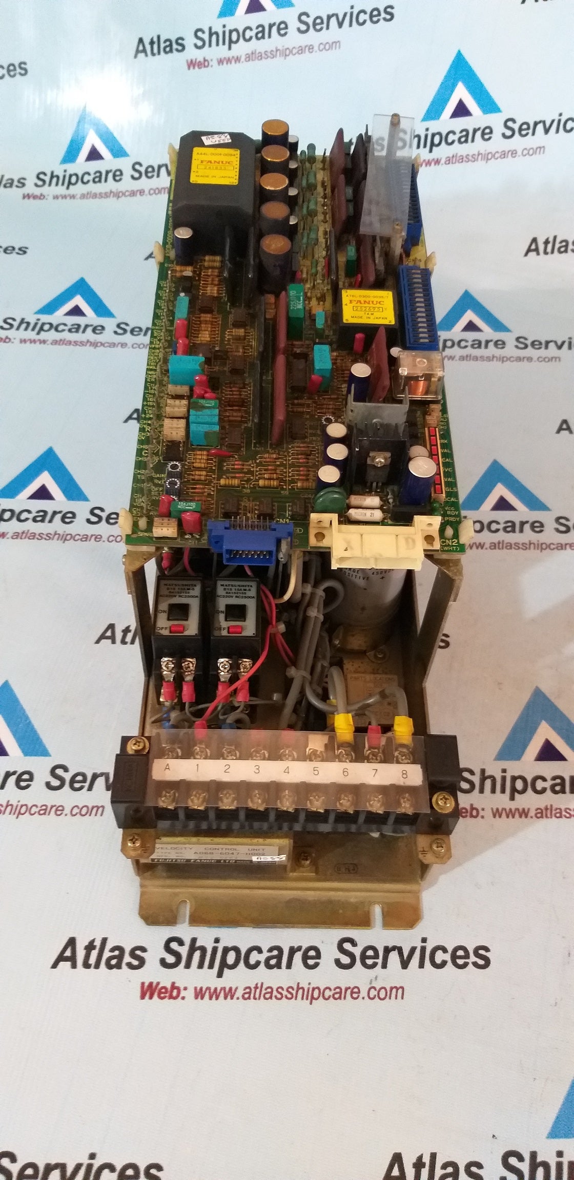 Fujitsu Fanuc A06B-6047-H002 Velocity Control Unit